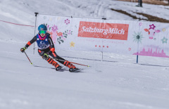 13.03.2021, Galtenberglift, Inneralpbach, AUT, OeSV Landeskinderrennen, Salzburg Milch Kids Cup. EXPA Pictures © 2021, PhotoCredit: EXPA/ Stefan Adelsberger